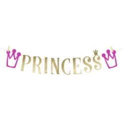 Princess Banner - Girlande 9,0 x 13,5cm