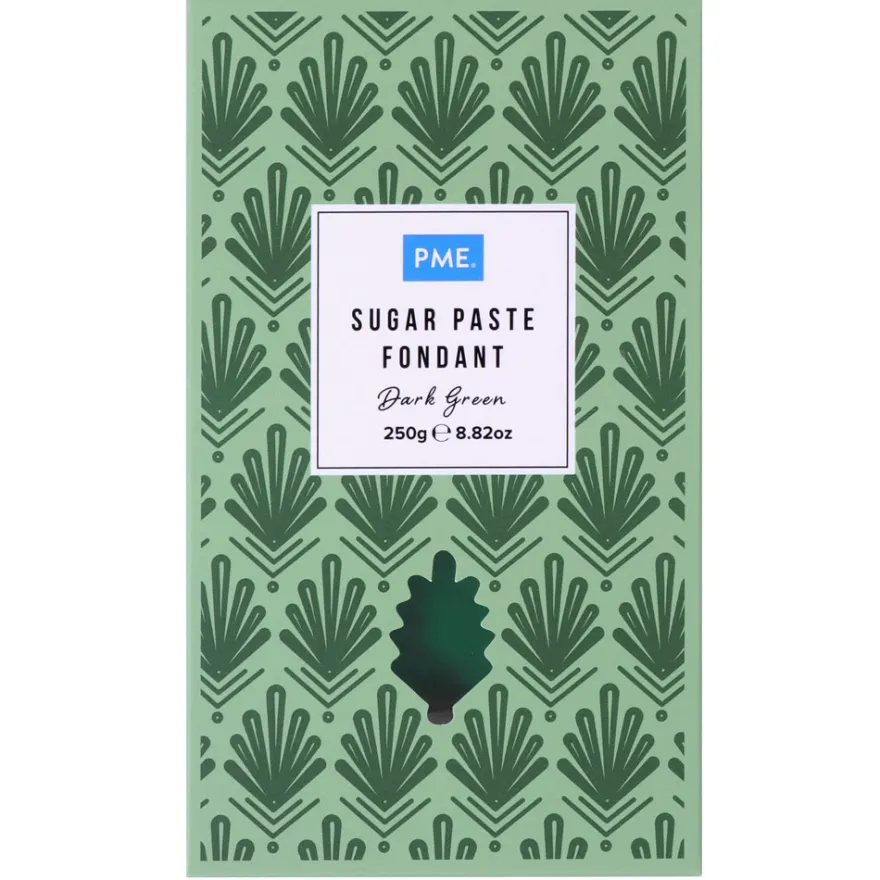 Profi Qualität - PME Fondant Dunkelgrün 250g