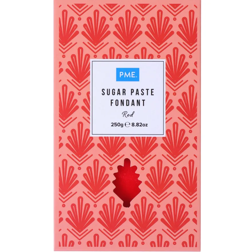 Profi Qualität - PME Fondant Rot 250g