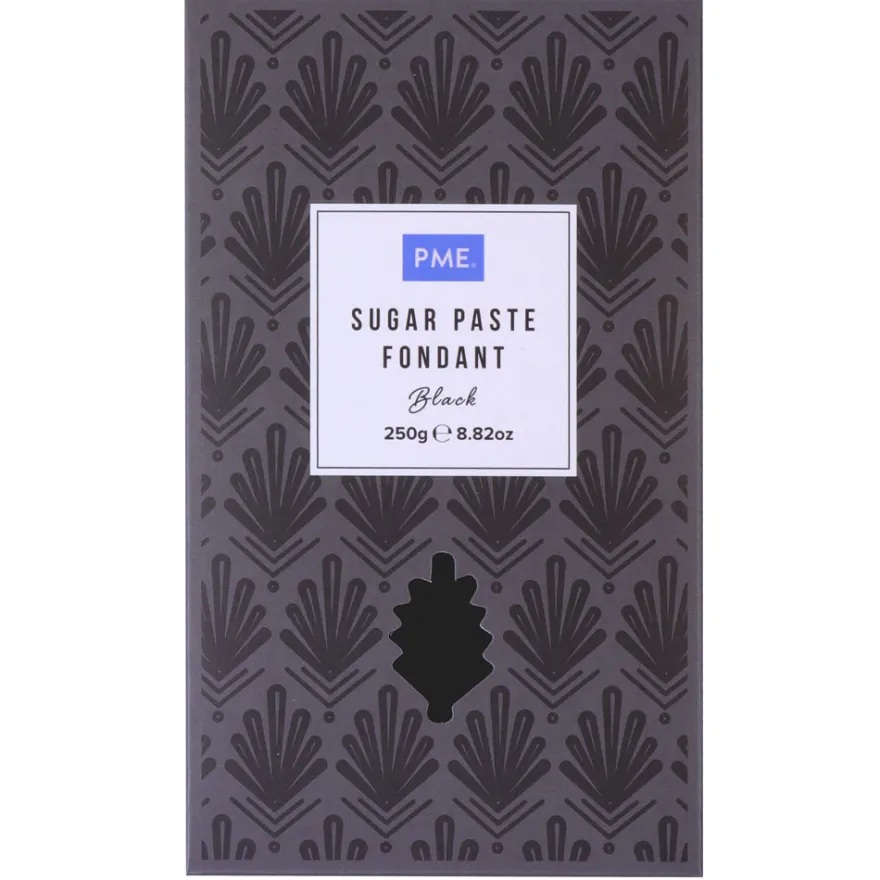 Profi Qualität - PME Fondant Schwarz 250g