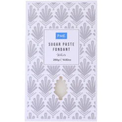 Profi Qualität - PME Fondant Weiß 250g