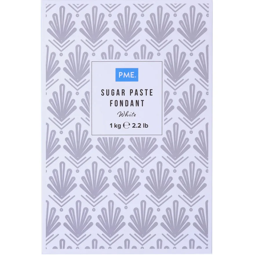 Profi Qualität - PME Fondant Weiß 1Kg