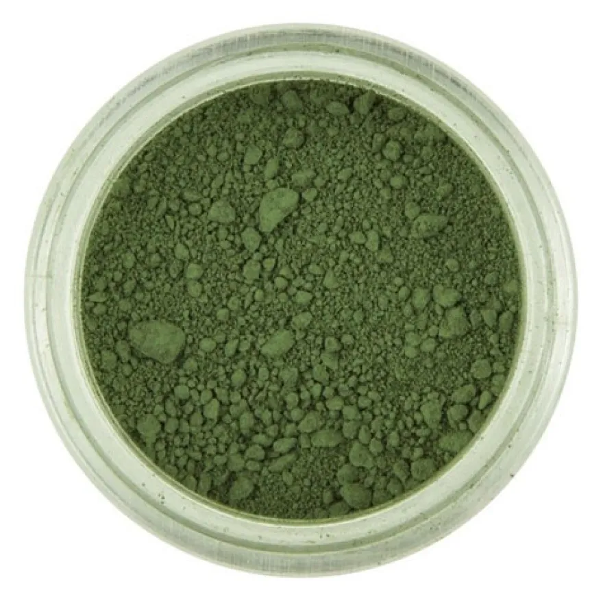 Rainbow Dust Powder Colour - Puderfarbe Moss Green