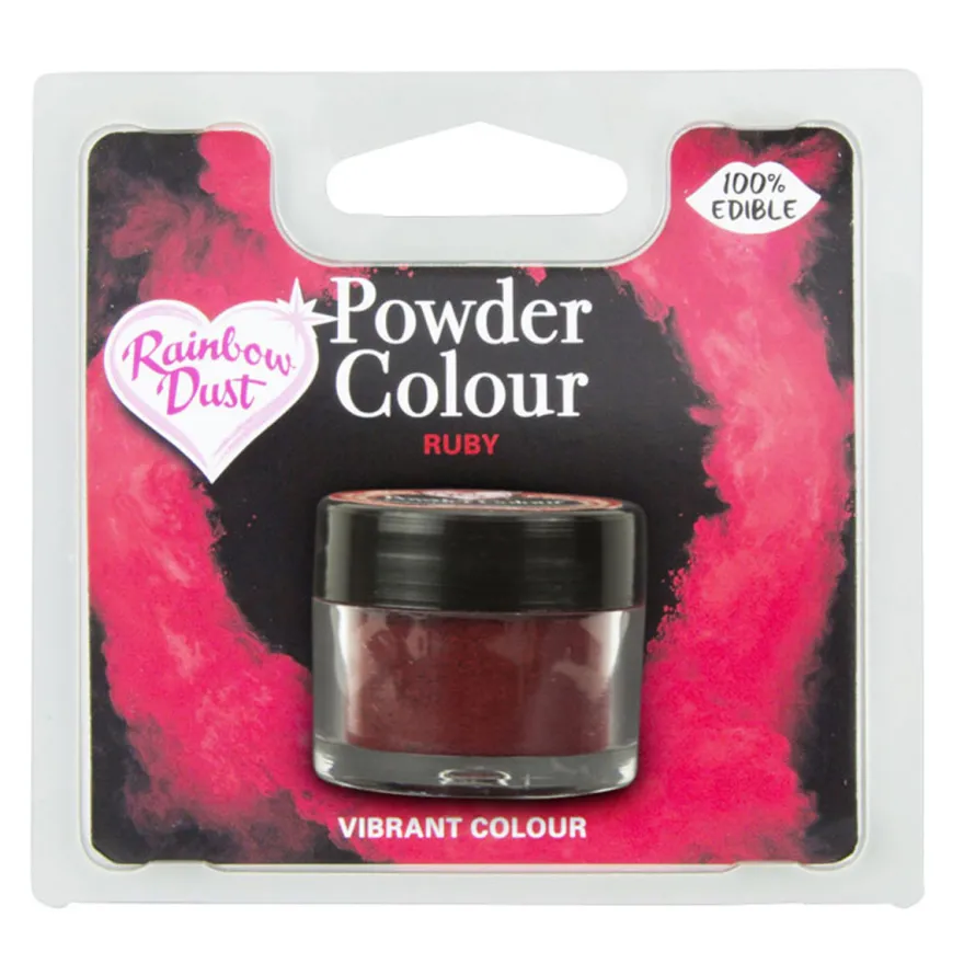 Rainbow Dust Puderfarbe Ruby 2g