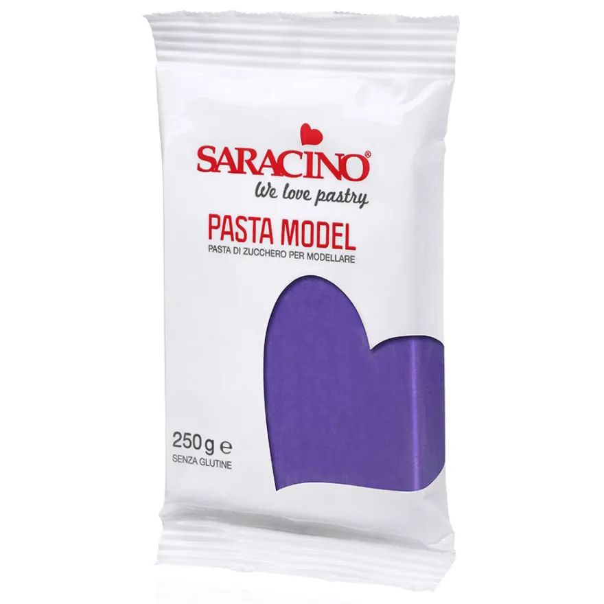 Saracino Modellierpaste - Lila 250g