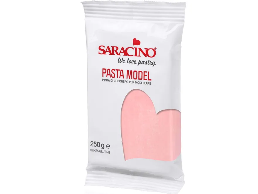 Saracino Modellierpaste - Rosa 250g