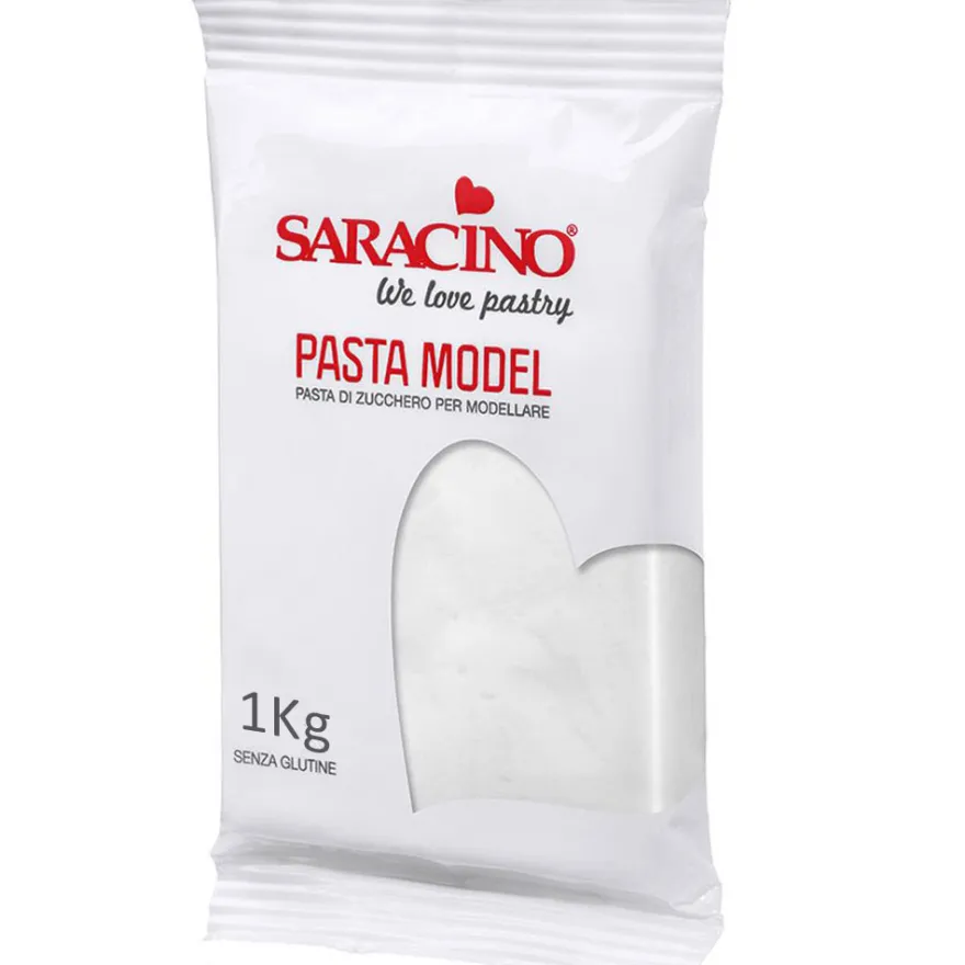 Saracino Modellierpaste - Weiß 1Kg