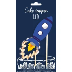 Scrapcooking Cake Topper - LED Rakete