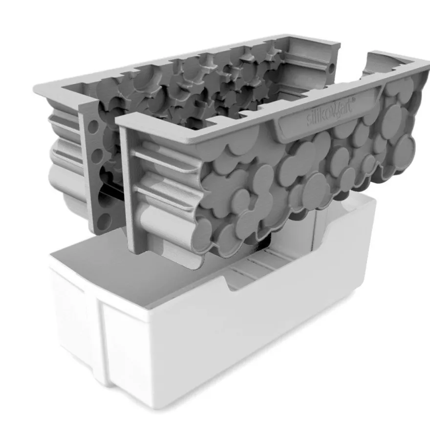 Silikomart Silikon- Backform 3D Design - Foret