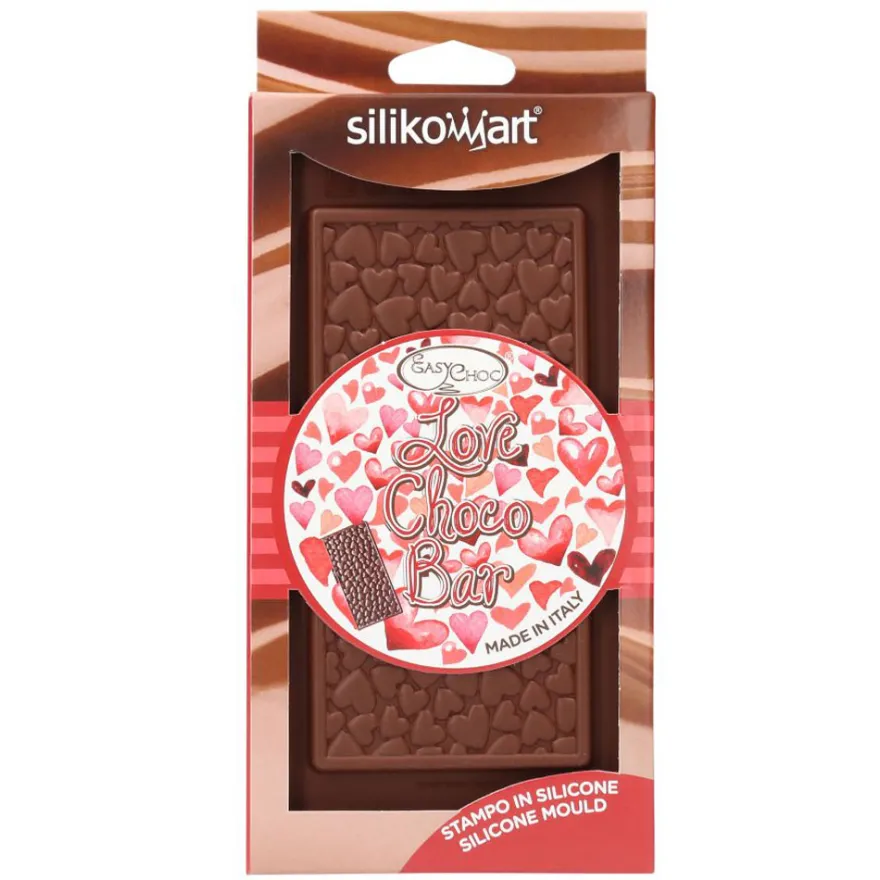 Silikomart Silikonform Schokoladentafel Love