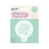 SK Art- Ice Stencil Paisley