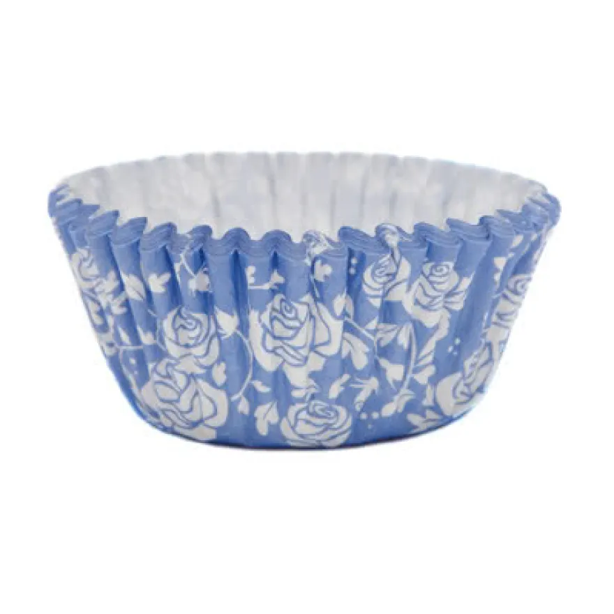 SK Cupcake Förmchen Rosen Blau
