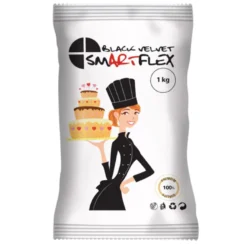 Smartflex Fondant - Black Velvet 1Kg