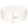 Styropor Dummy rund 10cm -Ø25cm