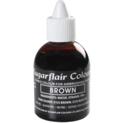 Sugarflair Airbrush Brown 60ml