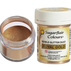 Sugarflair Glanz-Puder, Royal Gold, 4g