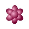 Sugarflair Pastell Farbe Cherry Red, 25 g
