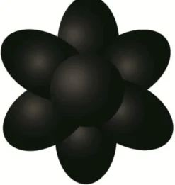 Sugarflair Pastell Farbe Midnight Black, 25 g