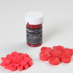 Sugarflair Pastell Pastenfarbe – Scarlet 25g