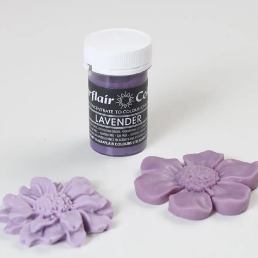 Sugarflair Pastell Pastenfarbe – Lavender 25g