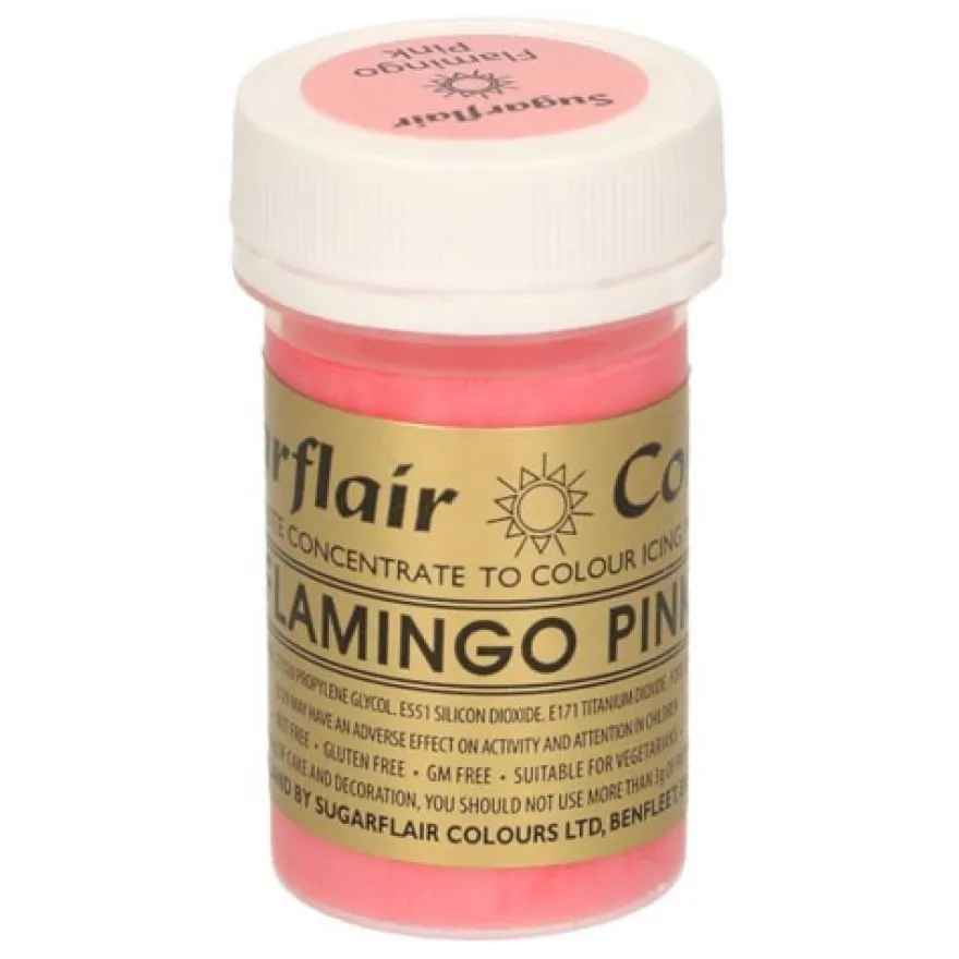 Sugarflair Pastenfarbe Flamingo Pink 25g