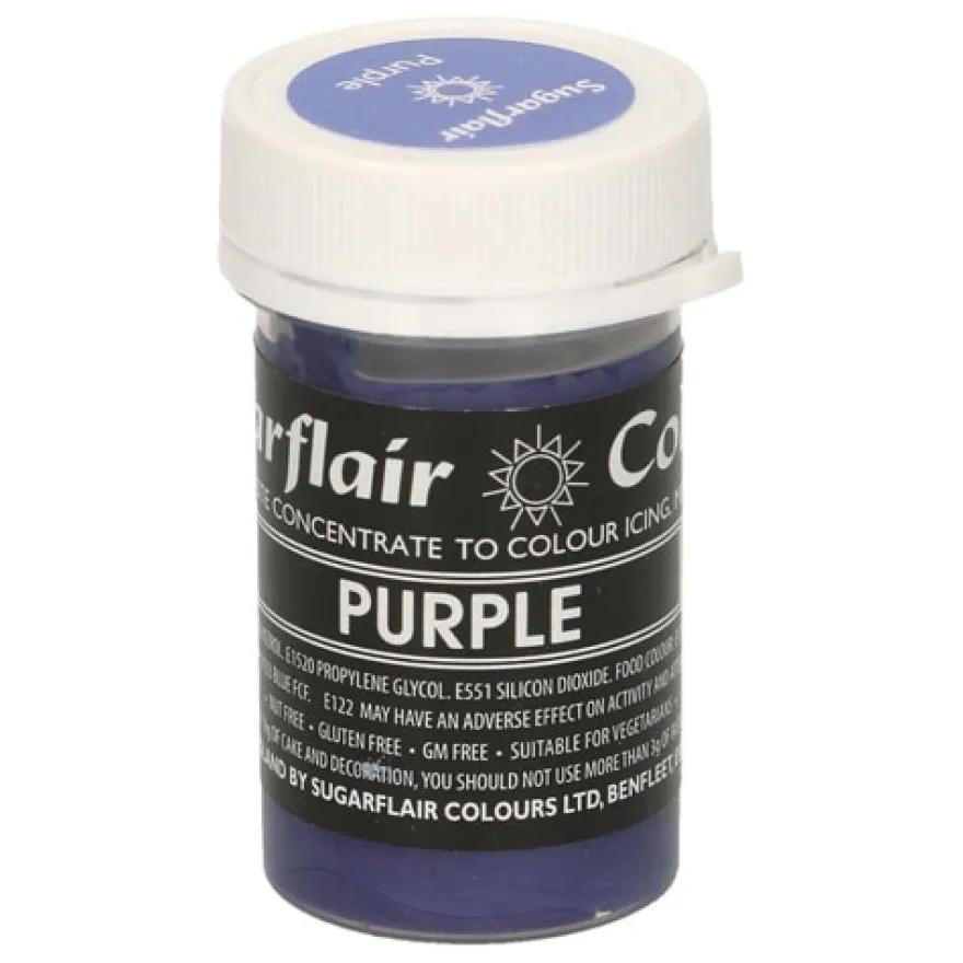 Sugarflair Pastenfarbe Pastel - Purple 25g
