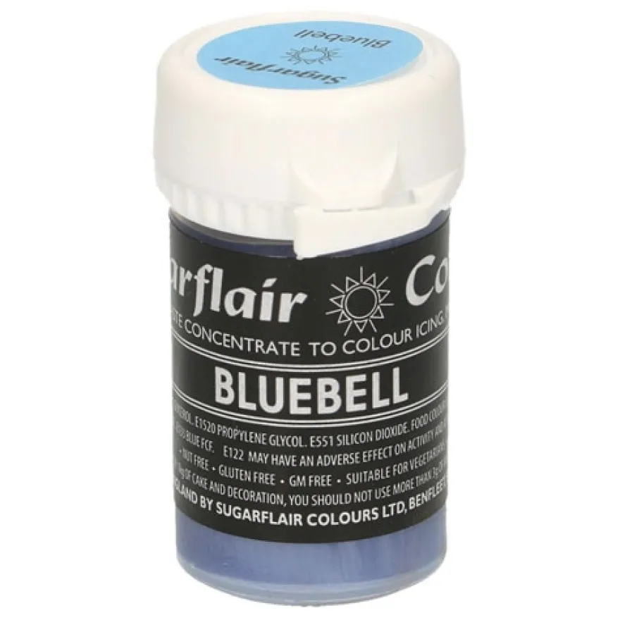 Sugarflair Pastenfarbe Pastel - Bluebell 25g