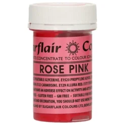 Sugarflair Pastenfarbe Pink Rose 25g