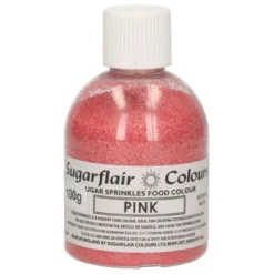 Sugarflair Sugar Sprinkles - Zuckerstreusel Pink 100g