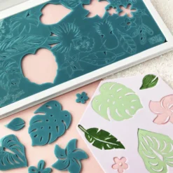 Sweet Stamp Tropical Vibes - Blumen und Blätter