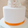 Tortenband Satinband Orange 15mm x 5m