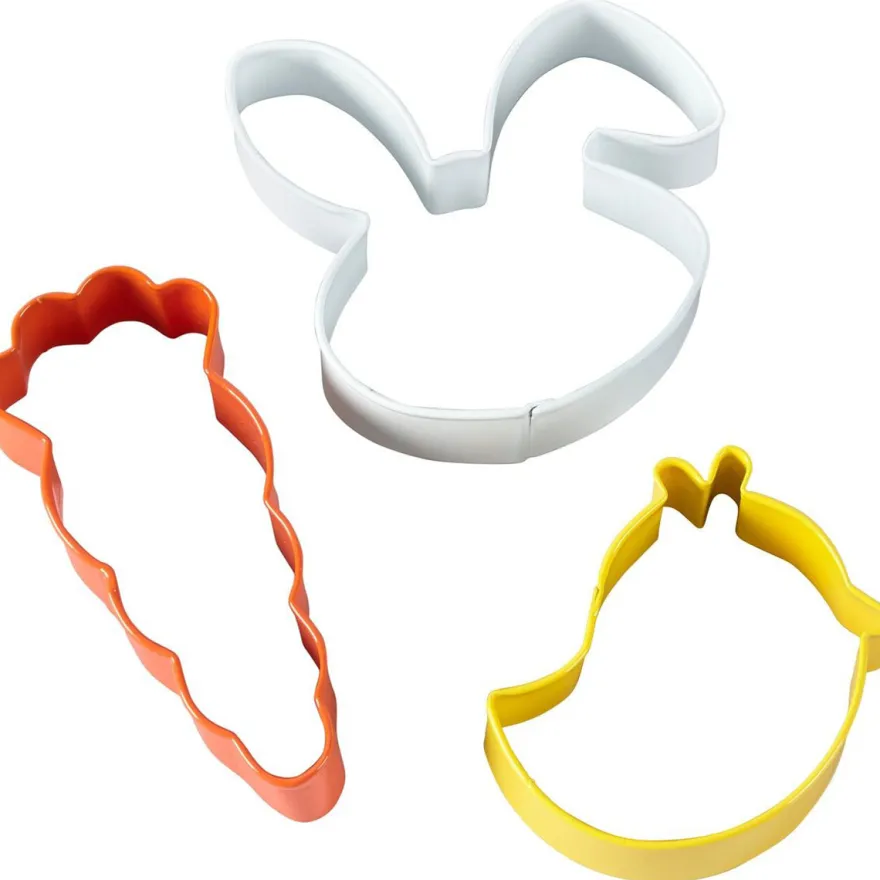 Wilton Ausstecher Set Ostern - Karotte, Küken & Hase