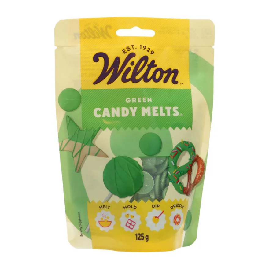 Wilton Candy Melts - Schmelzdrops Grün 125g