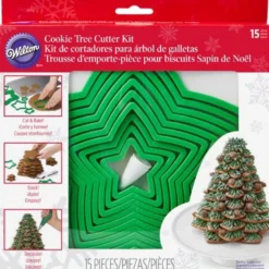 Wilton Christmas Tree Cookie Cutter Kit