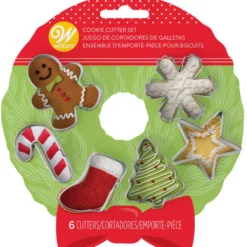Wilton Cookie Cutter Mini Ausstecher Set Weihnachten