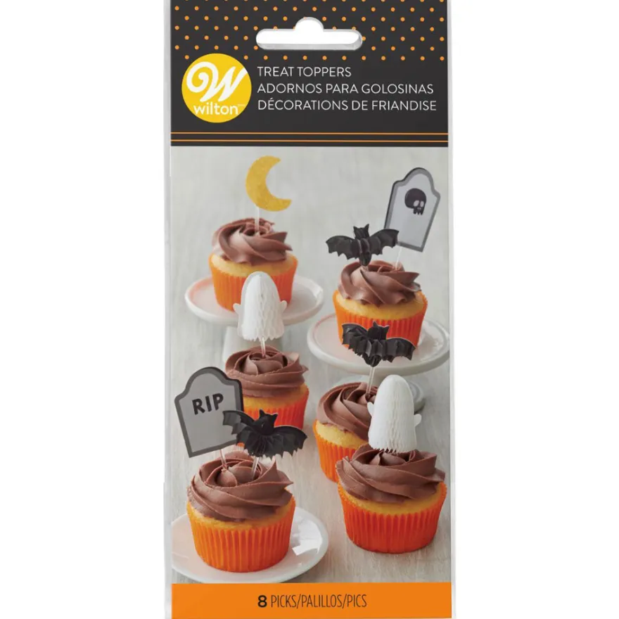 Wilton Cupcake-Topper Halloween - 8 Stück