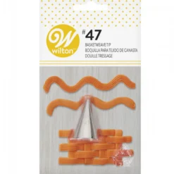 Wilton Decorating Tip #047 Basketweave- Korbgeflecht