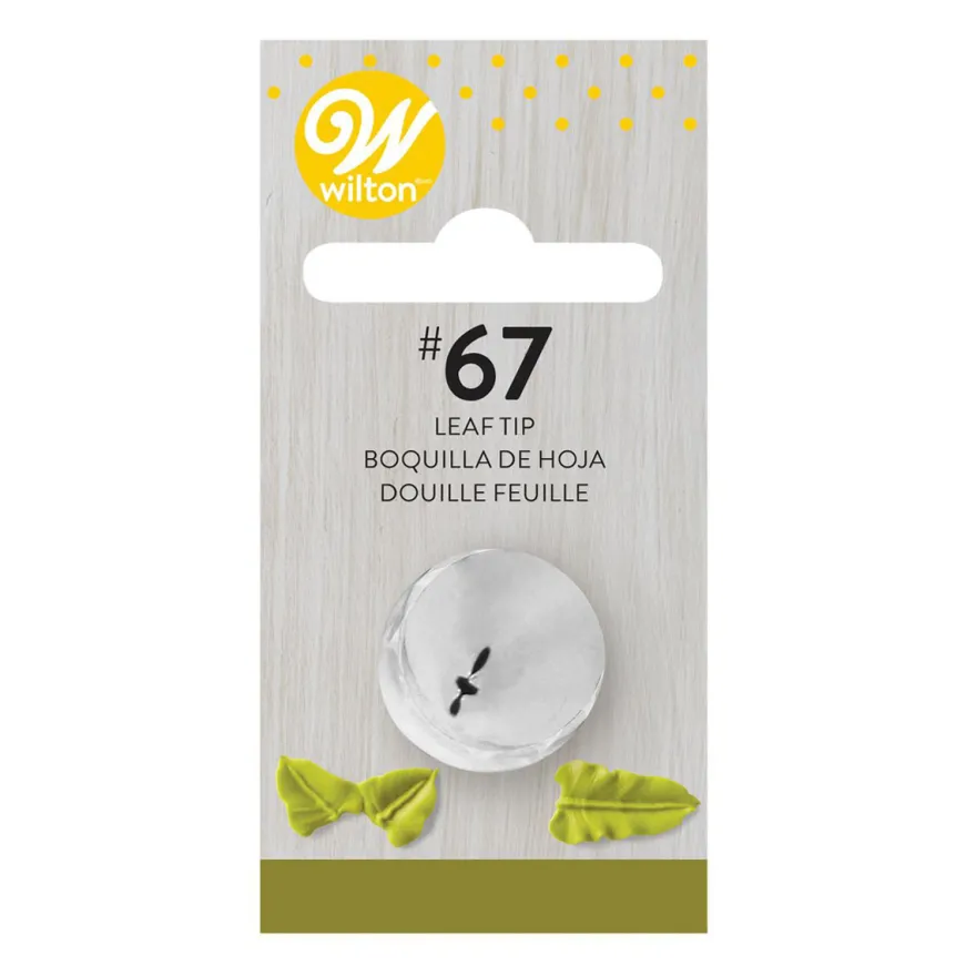 Wilton Decorating Tip #67 Leaf - Blatttülle