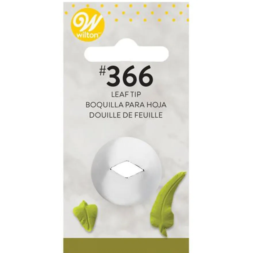 Wilton Decorating Tip #366 Leaf - Blatttülle