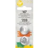Wilton Decorating Tip Set #047 Basketweave, #233 Hair