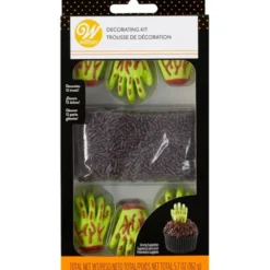 Wilton Dekorations-Set Zombie-Hand 12 Stück