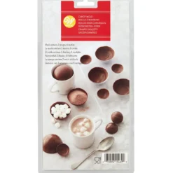 Wilton 3D Hot Chocolate Ball Candy Mould