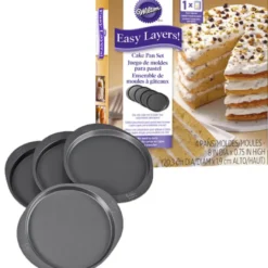 Wilton Easy Layers Cake Pan Set/4 - 20cm