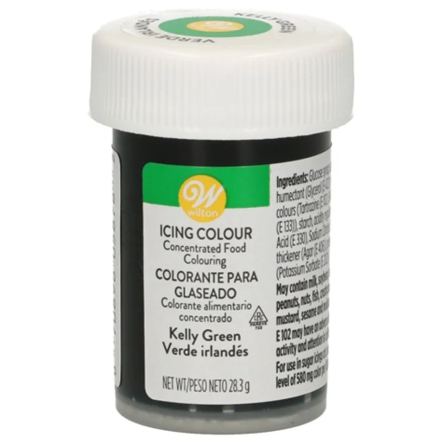 Wilton EU Icing Color - Kelly Green 28g