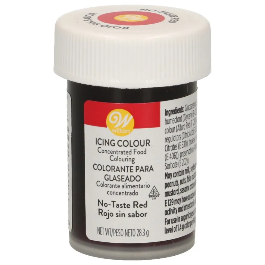 Wilton EU Icing Color - Red no Taste 28g