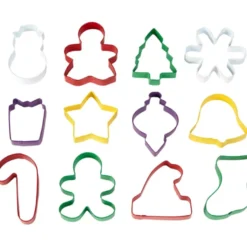 Wilton Keksausstecher-Set aus Metall Weihnachten 12-teilig