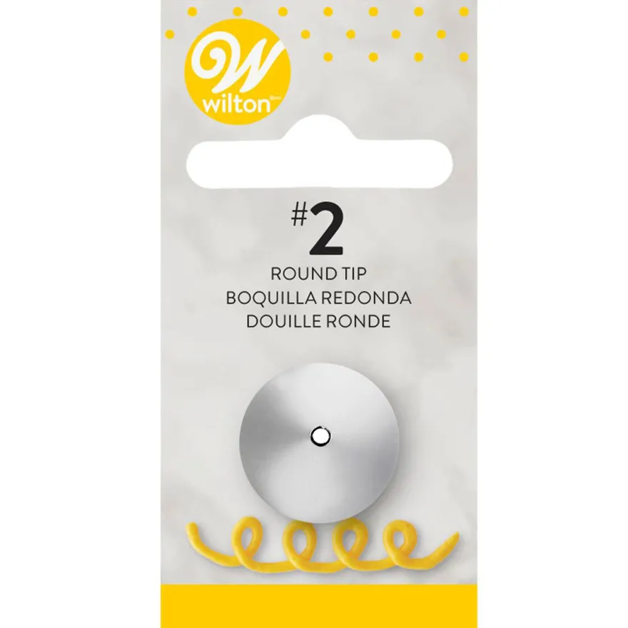 Wilton Lochtülle Decorating Tip #002