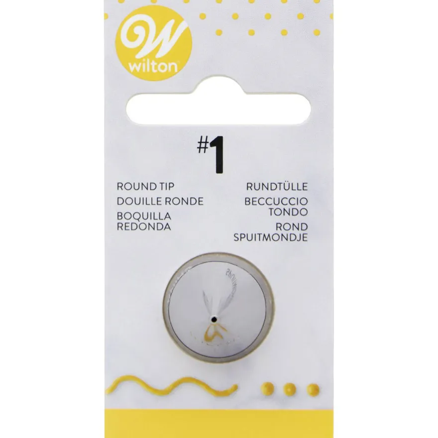 Wilton Lochtülle Decorating Tip #001