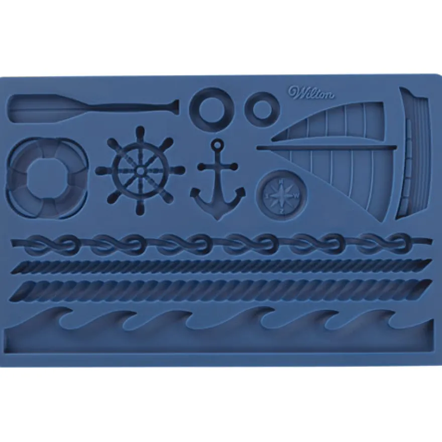 Wilton Silikonform Nautical- Gum Paste Mold