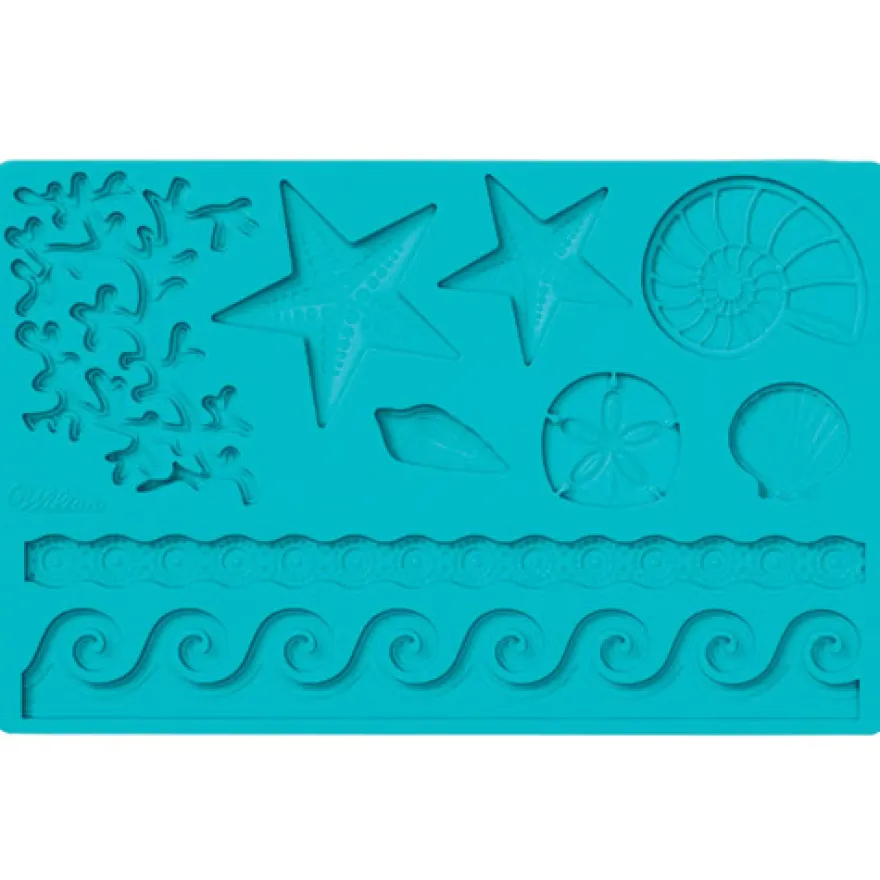 Wilton Silikonform Sea Life - Gum Paste Mold